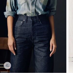 Imogene + Willie Catherine indigo rigid nep 28